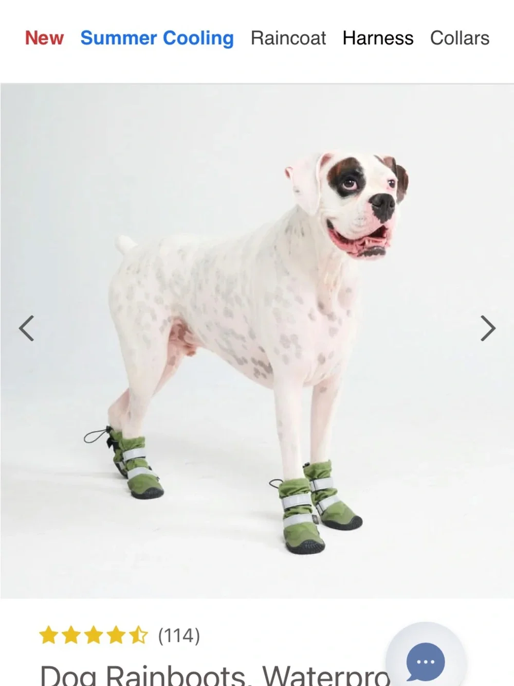 Size 7 Spark Paws Waterproof Rain & Snow Boots with Reflective Straps